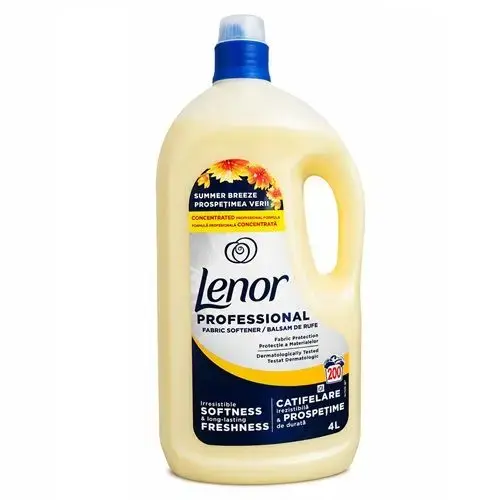 Lenor Professional Summer Breeze Fabric Softener 4 L – 200 Washes
