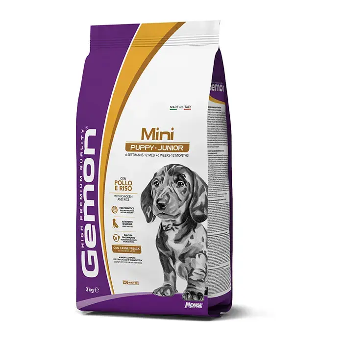 Gemon Dog Mini Puppy and Junior with Chicken and Rice 3 kg