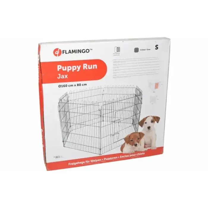 Flamingo nožogojums PUPPY RUN 160cm JAX h.80cm