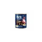 Brit Premium by Nature wet Turkey with Liver 400 g mitrā  barība suņiem — Foto 4