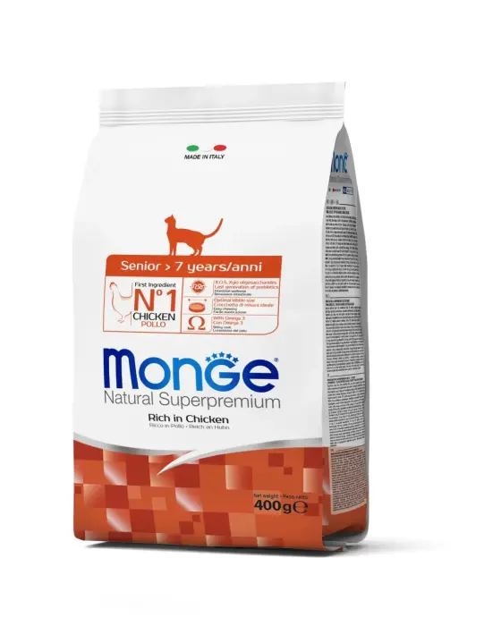 Monge Cat Senior Rich in Chicken 0,4 kg
