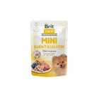 Brit Care Mini wet Rabbit & Salmon fillets in gravy 85 g  mitrā barība suņiem — Foto 1