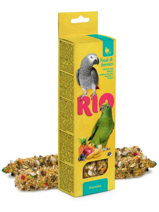 RIO Sticks for parrots with fruit and berries 2x90 g