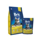 BRIT PREMIUM Cat Adult Salmon 8 kg barība kaķiem — Foto 2