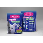 Silica gel cat litter Long Feng 3,8l - silikona smiltis — Foto 1
