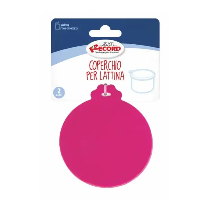 Record plastmasas vāciņi konservu kārbām 7,8 × 9 × 0,8 cm, 2 gab.