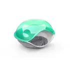 Plastmasas guļvieta Duck Plain Transparent ar spilvenu cm.57x48x32 — Foto 2