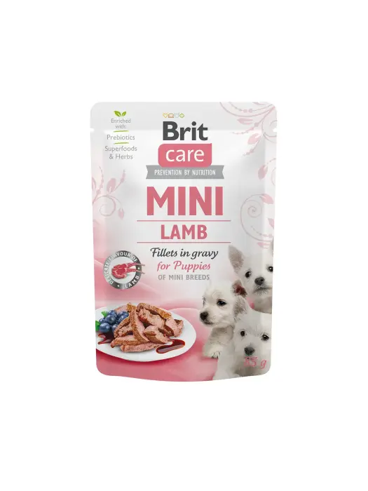 Brit Care Mini wet Puppy Lamb