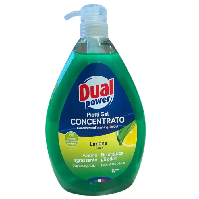 Dual Power Piatti Gel Concentrato Limone 1 L