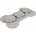 Flamingo LICK PAD YUMMEE SILICONE BONE GREY L 29,8CM — Foto 3