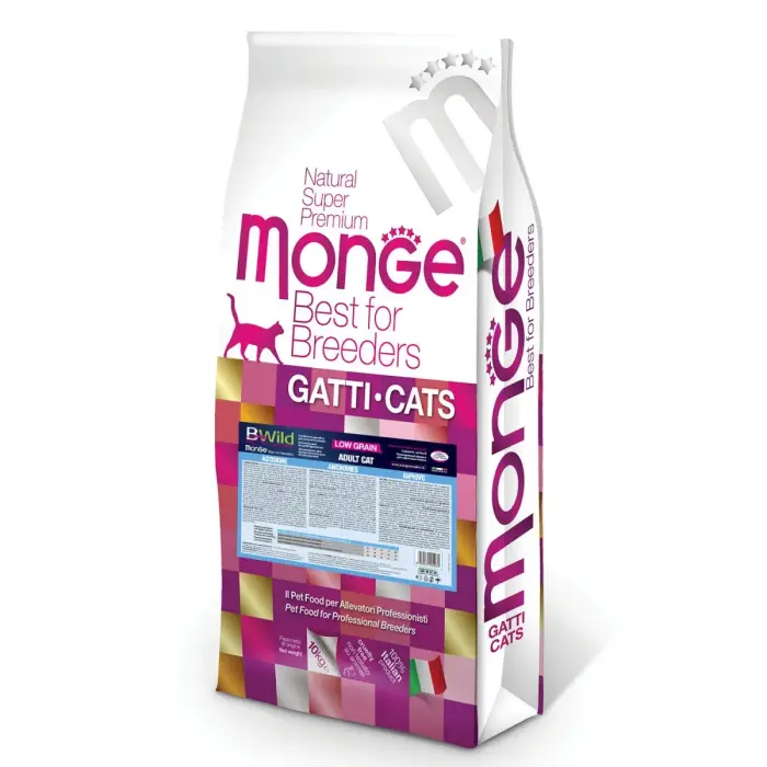Monge Cat Breeder BWild Low Grain