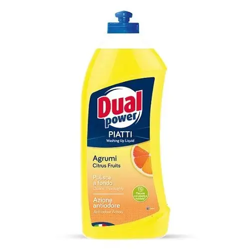 Dual Power Piatti Gel Concentrato Agrumi 1 L