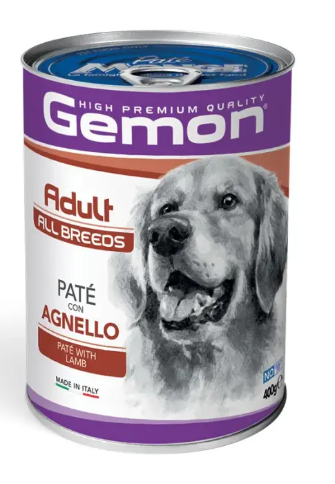 Gemon Dog All Breeds Adult Pate with Lamb 400 g