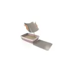 Mat for litter tray and toilette Lago - anti-dirt cm. 45 x 35, different colors — Foto 6