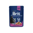 Brit Premium Cat Pouch Salmon & Trout 100 g konservi kaķiem — Foto 1