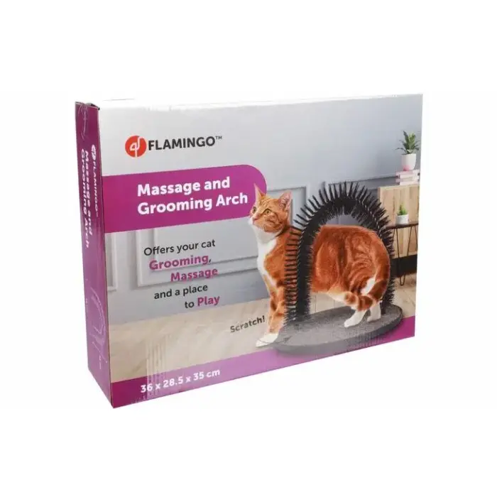Flamingo MASSAGE BRUSH TRIOMF 36x28.5xh35cm