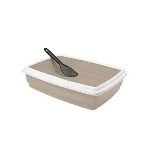 Cat litter box Jumbo cat litter box, mixed colors