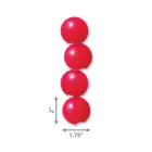 KONG Squeakers 4-pack Large - maināmi pīkstuli pīkstošam rotaļlietam suņiem — Foto 4