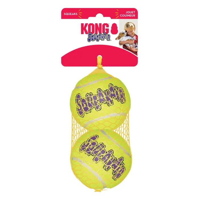 KONG SqueakAir Balls Large - rotaļlieta