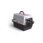 Pet carrier cm 50 x 33 x 32 h with metal door, different colors — Photo 3