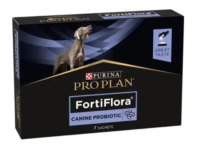 Pro Plan FortiFlora Canine 7 x 1 g — probiotiska barības piedeva suņiem