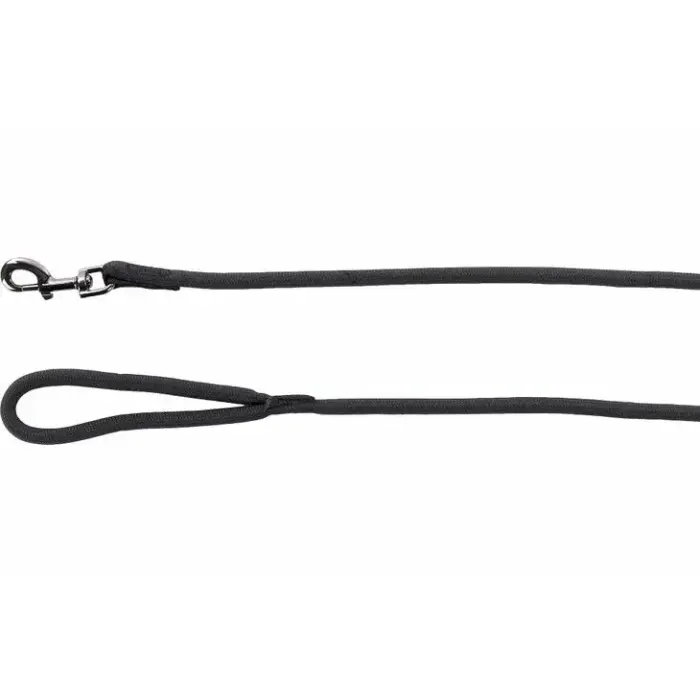 Flamingo Dog Leash Aiden Black 5m 12mm