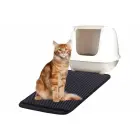 Flamingo CAT LITTER MAT MATZ BLACK 61x41x1,3CM — Foto 2